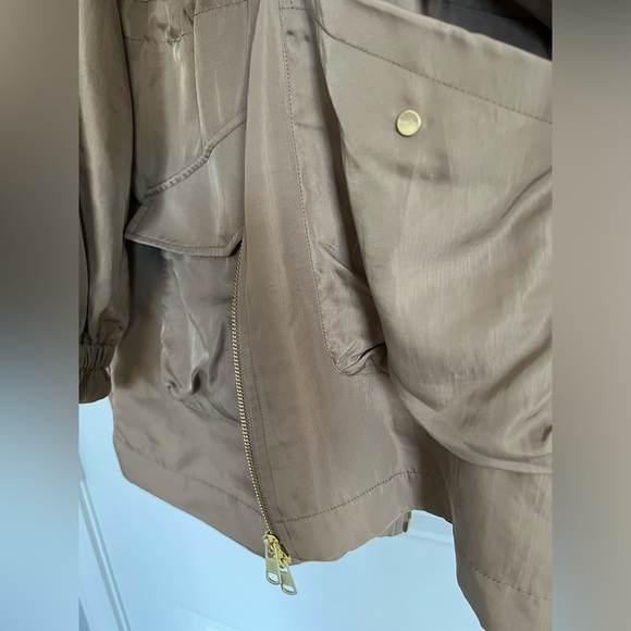 Varley Alison jacket in taupe stone size small - Picture 5 of 12